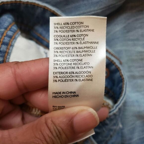 Pilcro and the Letterpress Slim Boyfriend Crop Embroidered Jeans - Picture 6 of 10